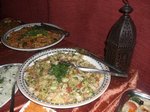 Lokal und Buffetvorschlag